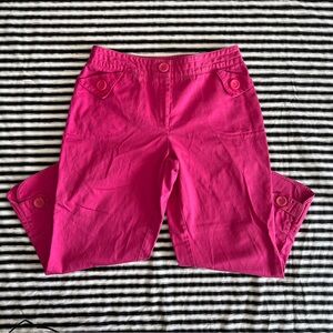 Bright Pink Capris